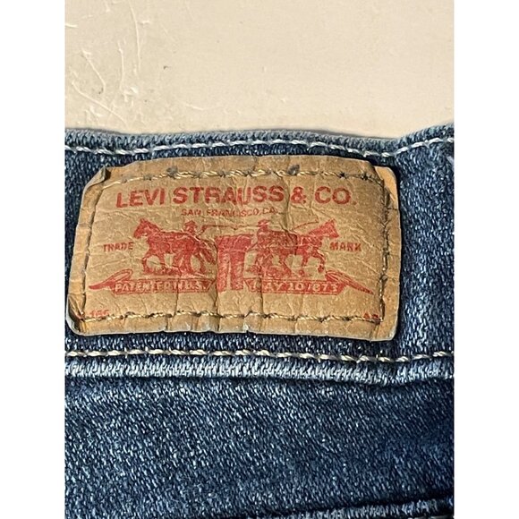 Levi's jeans womens 15 34 x 32 524 too superlow low rise blue - Picture 9 of 10